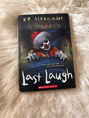 Scholastic Last Laugh Kids Book - Black, Red, White